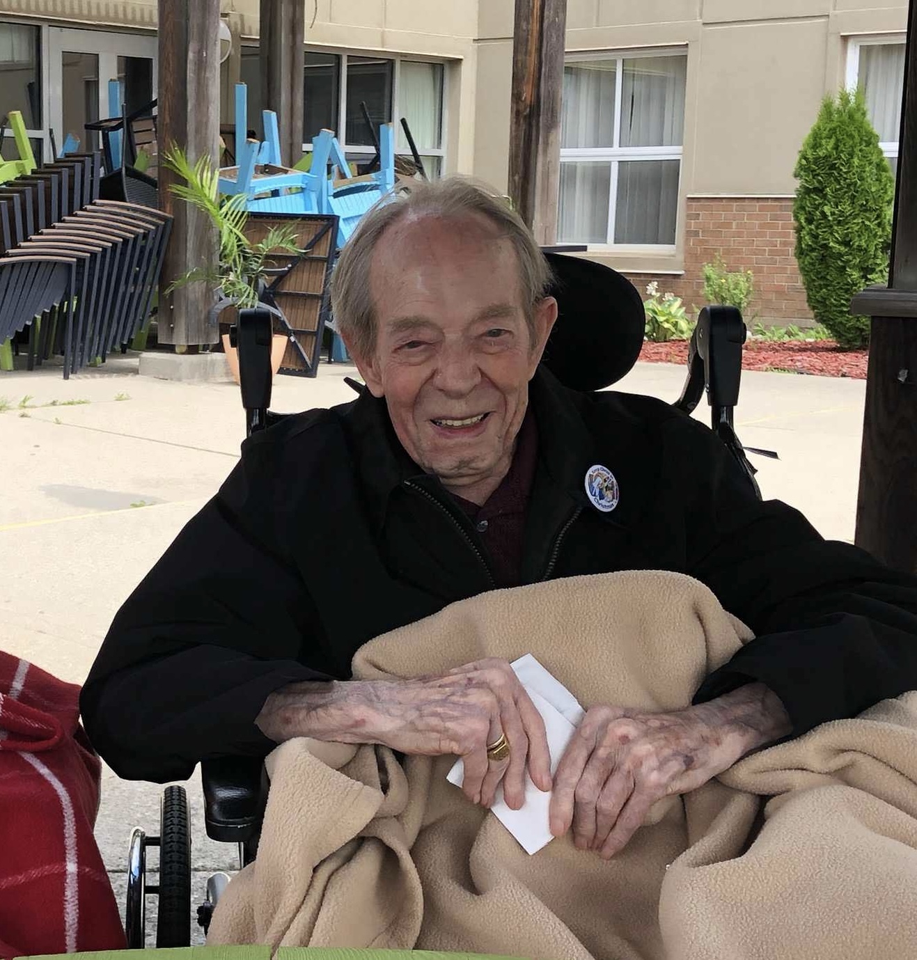 Dad’s smile
